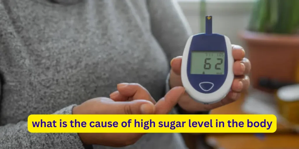 what is the cause of high sugar level in the body